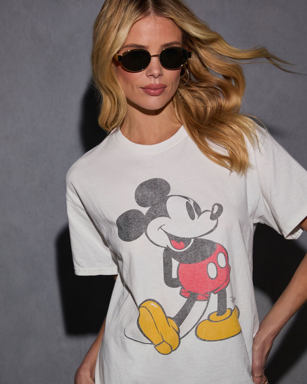 Mickey Mouse Short Sleeve Graphic Tee - Image 6