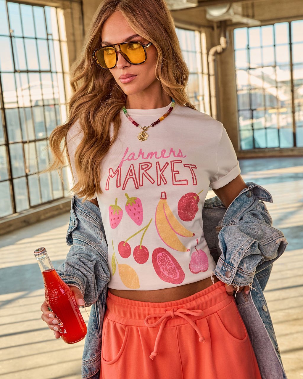 Farmers Market Harvest Short Sleeve Graphic Tee
