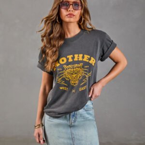 Mother Tiger Short Sleeve Graphic Tee